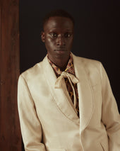 Roping Shawl Collar Tuxedo Jacket