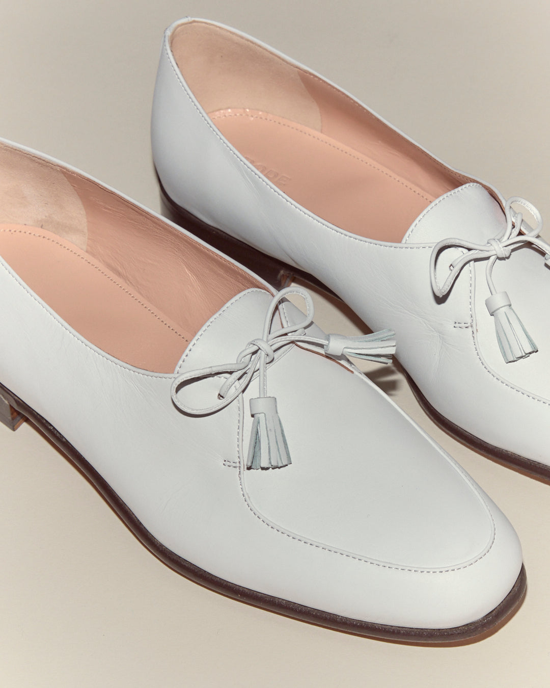 Tassel Shoes - White