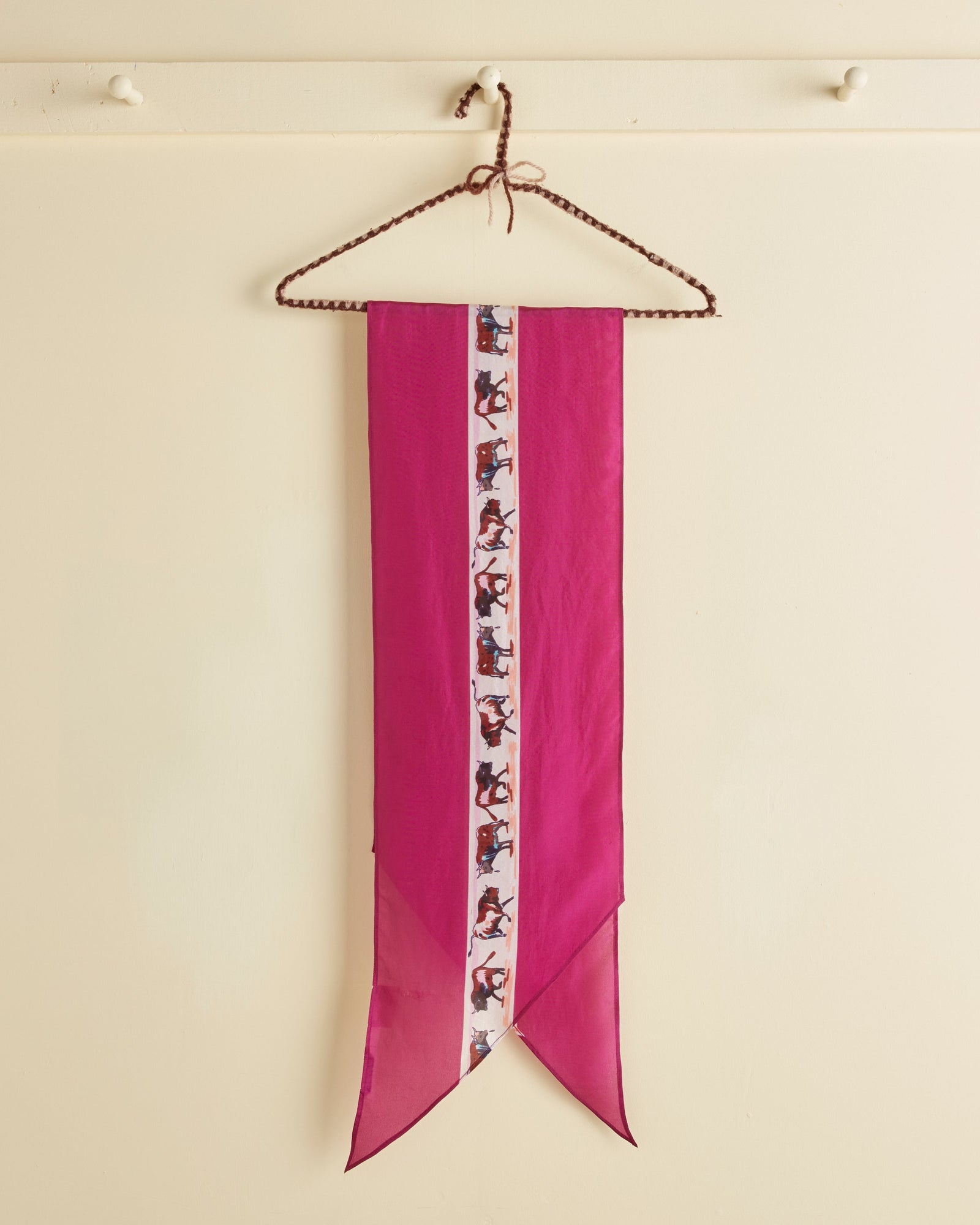 Taureau Neckerchief Magenta