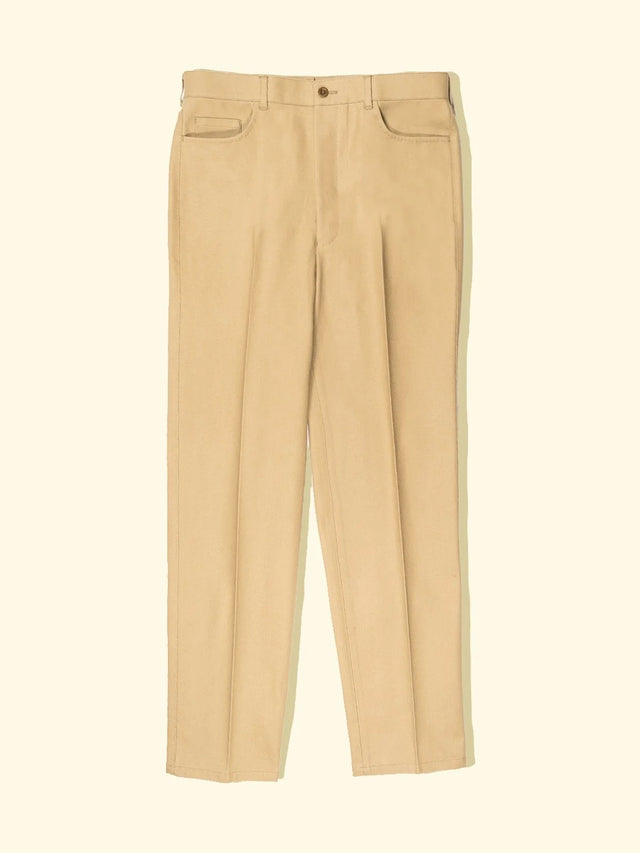 Civilman Trousers - Khaki Cotton Drill — The Anthology