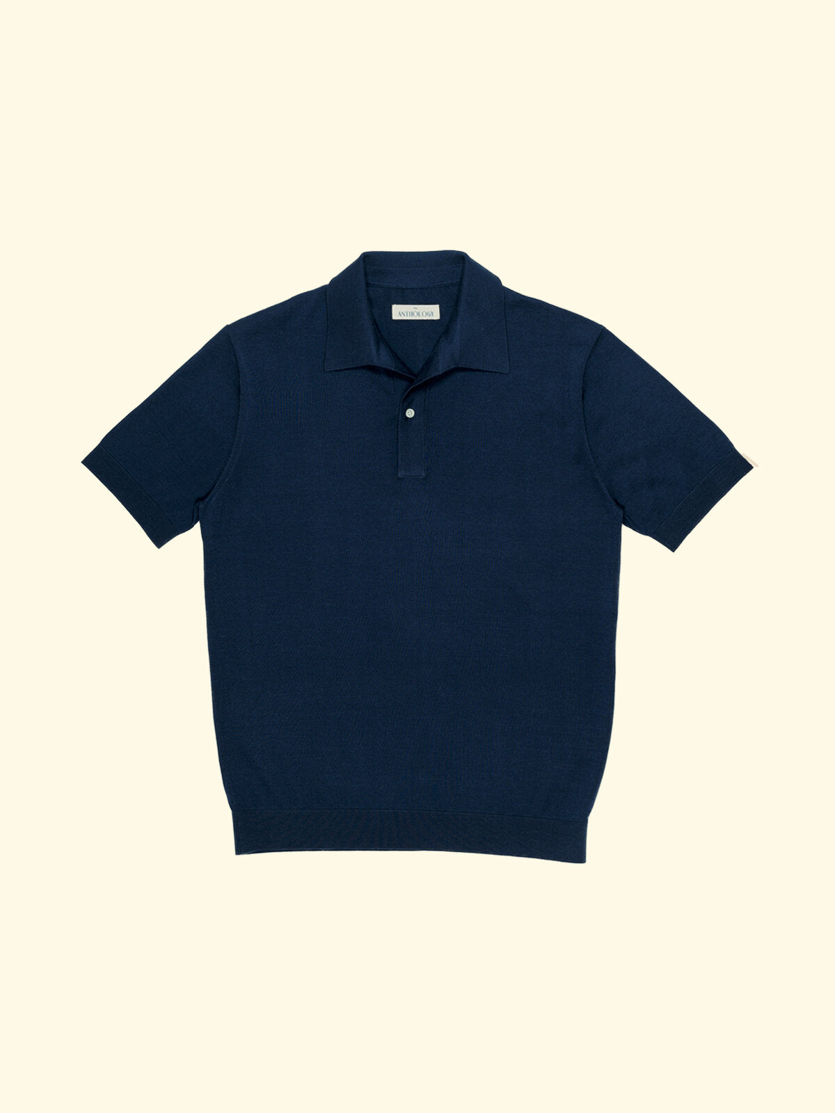 Superfine Knitted Short Sleeve Polo Club The Anthology