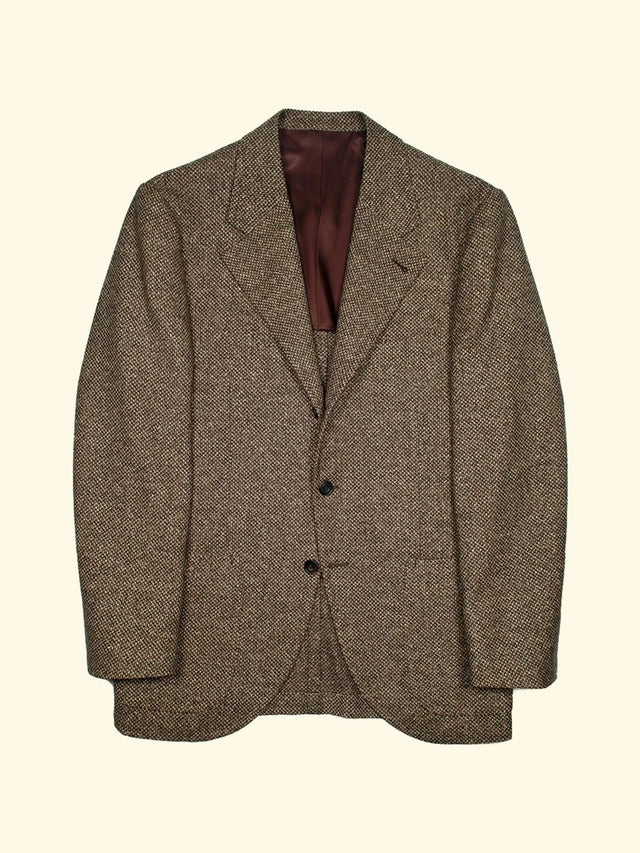 Wool/Silk Sport Jacket - 'Truffle' — The Anthology