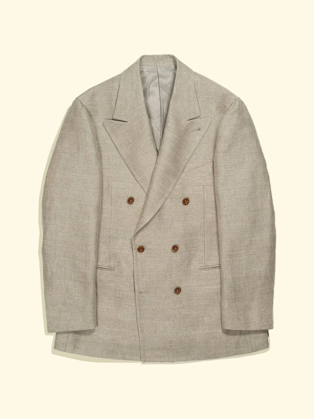 Linen Sport Jacket - Sandstone — The Anthology
