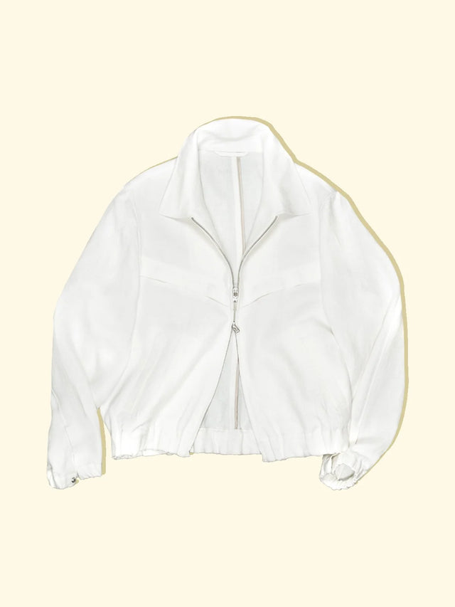 Wingman Blouson - White Wing — The Anthology