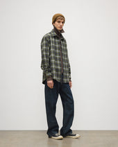Capercaillie Green Plaid Overshirt