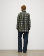 Capercaillie Green Plaid Overshirt