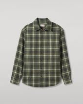 Capercaillie Green Plaid Overshirt