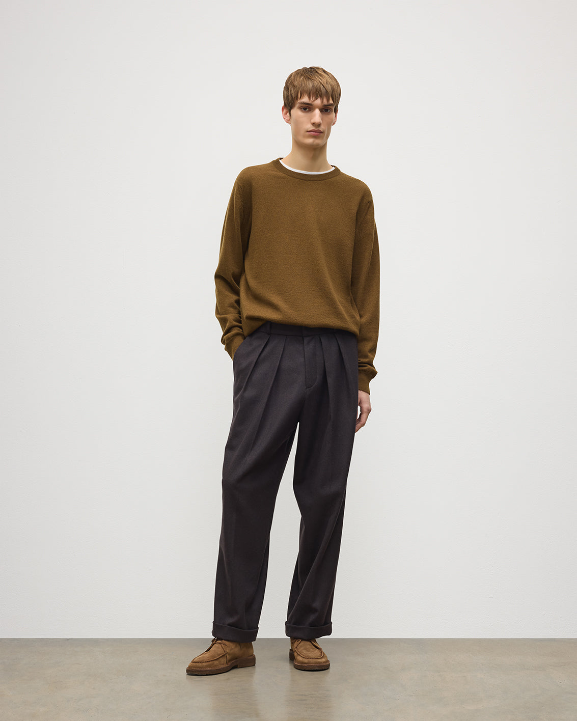 Traquair Twill Check Trousers