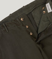 Slate Cotton Linen Tomi Classic Trousers