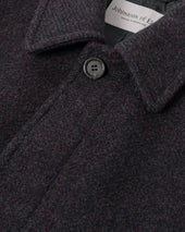 Wool Grey Car Coat