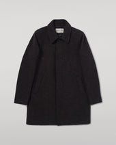 Wool Grey Car Coat