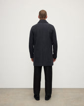 Wool Grey Car Coat