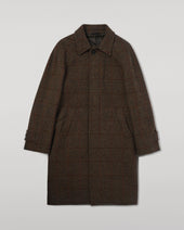 'The Balmacaan' Coat | Moorland Glen Urquhart Check