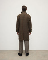 'The Balmacaan' Coat | Moorland Glen Urquhart Check