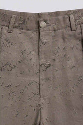 Textured Trousers In