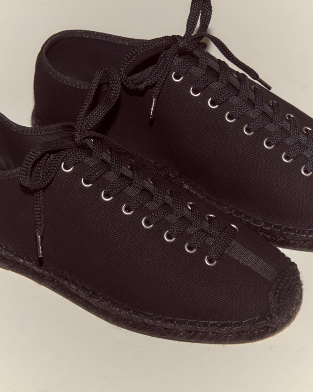Tennis Espadrilles - Black