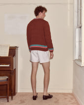 Tennis Sweater - Brown