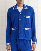 Terry Trim Overshirt