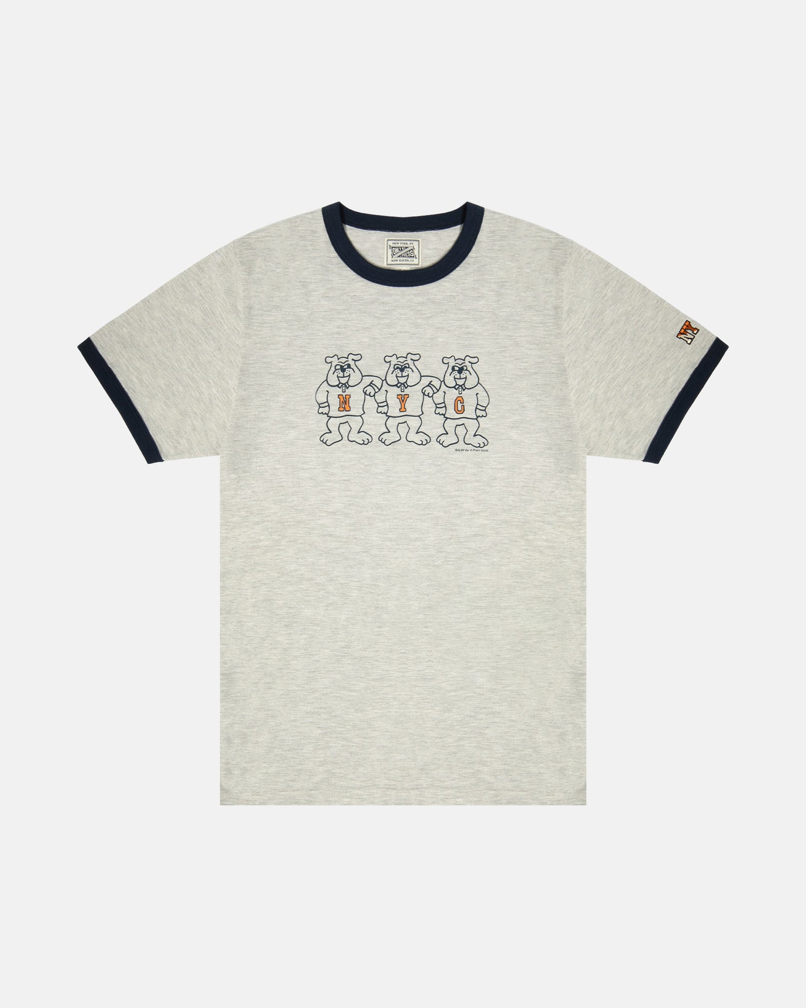 J Press X Only Ny Bulldog Ringer T Shirt