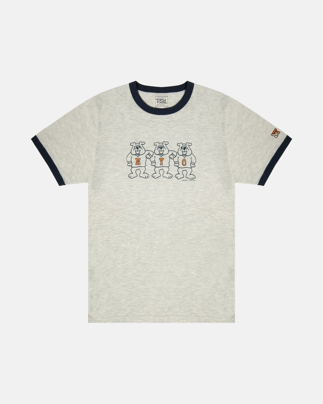 J Press X Only Ny Bulldog Ringer T Shirt