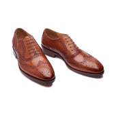 Marcell Full Brogue Oxford Chestnut Hand Welted Classics Collection