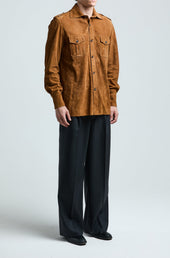 Antonio Shirt In Suede