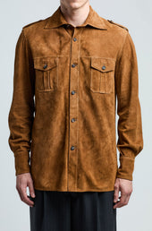 Antonio Shirt In Suede