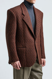 Aston Blazer In Wool Herringbone