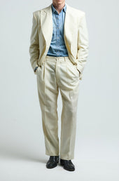 Charles Blazer In Wool Stripes
