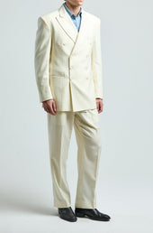Charles Blazer In Wool Stripes