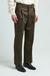 Remo Trousers In Wool Drill