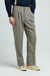 Vito Trousers In Wool Houndstooth