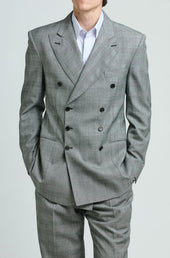 Charles Blazer In Wool Glen Check