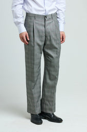 Vito Trousers In Wool Glen Check