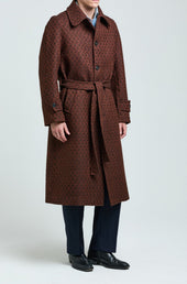 Arturo Coat In Wool Herringbone