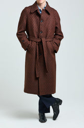 Arturo Coat In Wool Herringbone