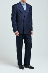 Ascanio Blazer In Wool Pinstripe
