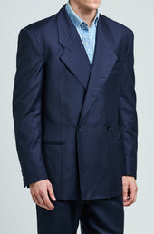 Ascanio Blazer In Wool Pinstripe