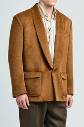 Paolo Blazer In Wool And Alpaca