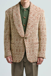 Gaspare Blazer In Wool Jacquard