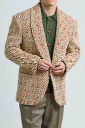 Gaspare Blazer In Wool Jacquard