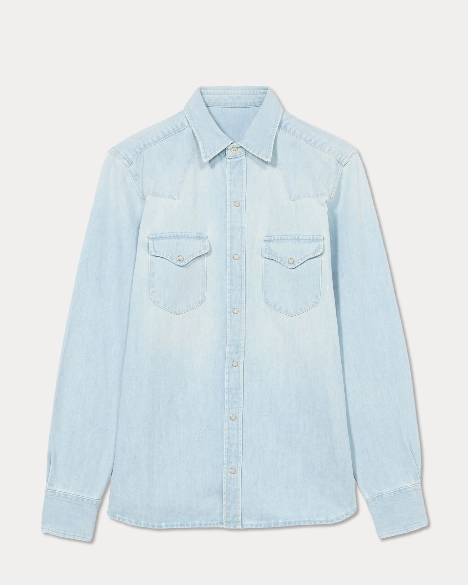 Texj Camicia Texana Bleach Wash