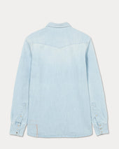 Texj Camicia Texana Bleach Wash