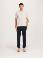 The Pointelle Knit Shirt Organic Cotton