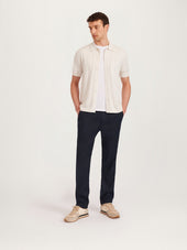 The Pointelle Knit Shirt Organic Cotton