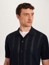 The Pointelle Knit Shirt Organic Cotton