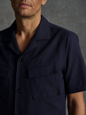 The Bush Shirt - Navy