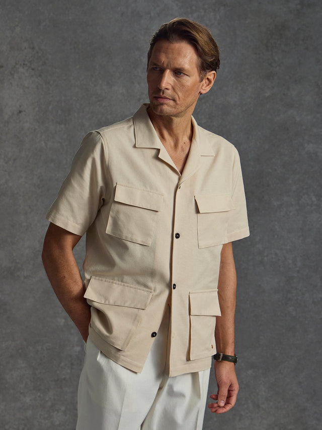 The Bush Shirt - Sand