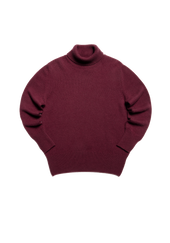 The Cashmere Submariner Rollneck Crimson