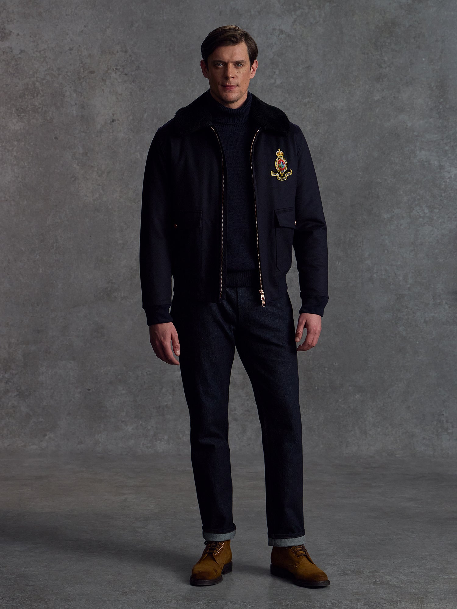 The Rhc Flight Jacket Ink